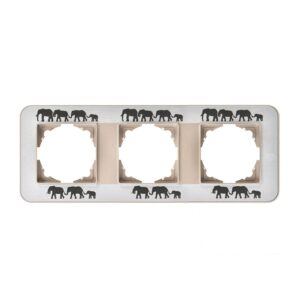 Günsan Radius Metalik Bej & Silver Gray Üçlü Çerçeve