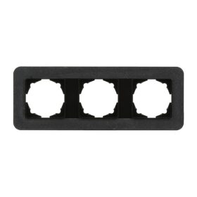 Günsan Radius Metalik Siyah & Black Üçlü Çerçeve