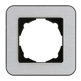 Günsan Radius Metalik Siyah & Silver Light Tekli Çerçeve