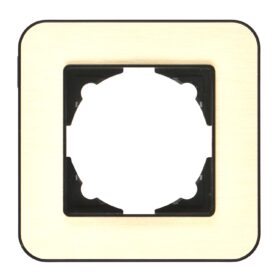 Günsan Radius Metalik Siyah & Gold Tekli Çerçeve