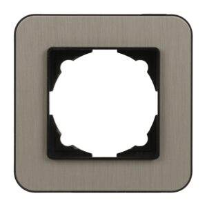 Günsan Radius Metalik Siyah & Bronze Tekli Çerçeve