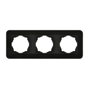 Günsan Radius Metalik Siyah & Jet Black Üçlü Çerçeve