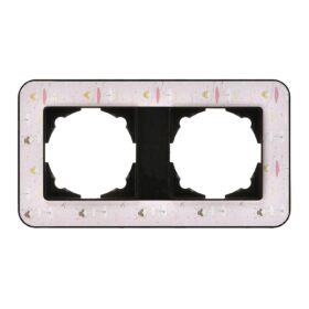 Günsan Radius Metalik Siyah & Pinky Ballerina İkili Çerçeve