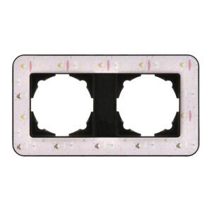 Günsan Radius Metalik Siyah & Pinky Ballerina İkili Çerçeve