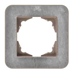 Günsan Radius Mocha & Silver Gray Tekli Çerçeve