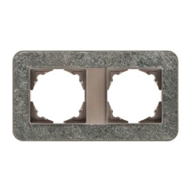 Günsan Radius Mocha & Silver Gray İkili Çerçeve