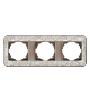 Günsan Radius Mocha & Silver Gray Üçlü Çerçeve