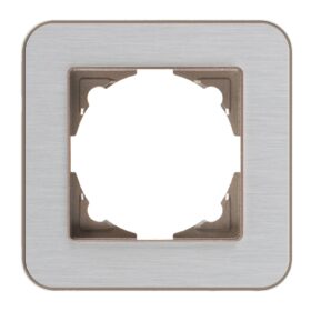 Günsan Radius Mocha & Silver Light Tekli Çerçeve