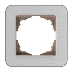 Günsan Radius Mocha & Silver Light Tekli Çerçeve