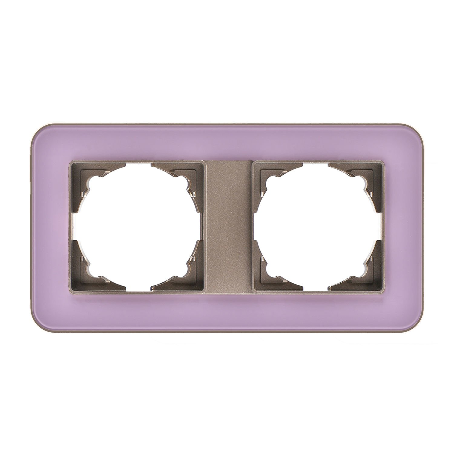 Günsan Radius Mocha & Pastel Violet İkili Çerçeve