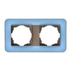 Günsan Radius Mocha & Pastel Blue İkili Çerçeve