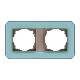 Günsan Radius Mocha & Pastel Green İkili Çerçeve