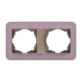 Günsan Radius Mocha & Dusty Rose İkili Çerçeve