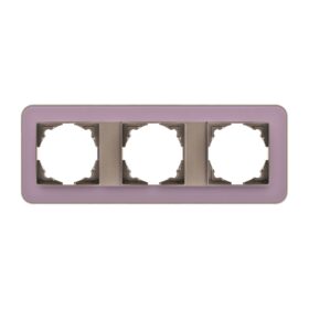 Günsan Radius Mocha & Dusty Rose Üçlü Çerçeve