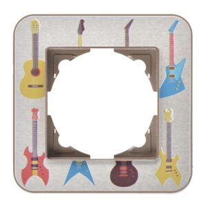 Günsan Radius Mocha & Guitar Tekli Çerçeve