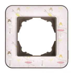 Günsan Radius Mocha & Pinky Ballerina Tekli Çerçeve