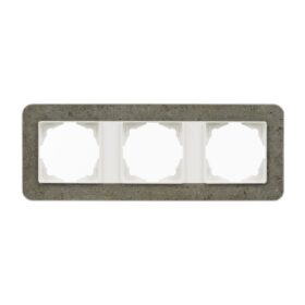 Günsan Radius Fildişi Beyazı & Seagreen Üçlü Çerçeve