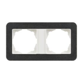 Günsan Radius Fildişi Beyazı & Black İkili Çerçeve