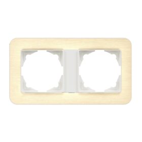 Günsan Radius Fildişi Beyazı & Gold İkili Çerçeve