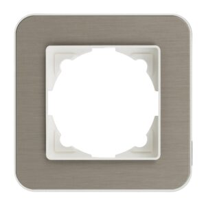 Günsan Radius Fildişi Beyazı & Bronze Tekli Çerçeve