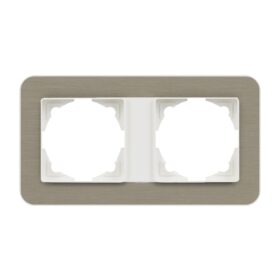 Günsan Radius Fildişi Beyazı & Bronze İkili Çerçeve