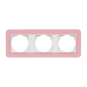 Günsan Radius Elements Üçlü Çerçeve Fildişi Beyazı / Powdery Pink