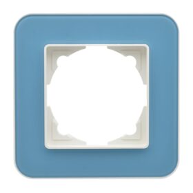 Günsan Radius Fildişi Beyazı & Pastel Blue Tekli Çerçeve