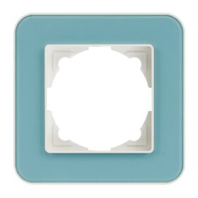 Günsan Radius Fildişi Beyazı & Pastel Green Tekli Çerçeve