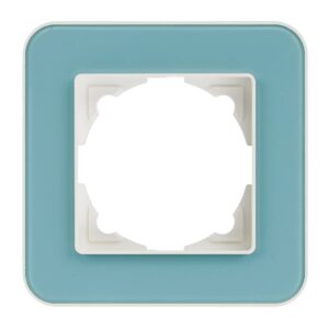 Günsan Radius Fildişi Beyazı & Pastel Green Tekli Çerçeve