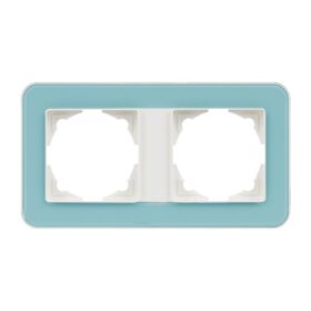 Günsan Radius Fildişi Beyazı & Pastel Green İkili Çerçeve