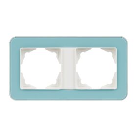 Günsan Radius Fildişi Beyazı & Pastel Green Üçlü Çerçeve