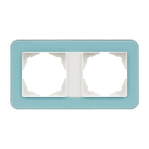 Günsan Radius Fildişi Beyazı & Pastel Green Üçlü Çerçeve