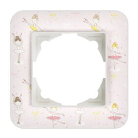 Günsan Radius Fildişi Beyazı & Pinky Ballerina Tekli Çerçeve