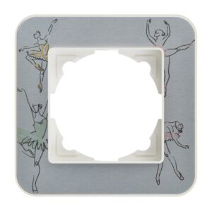 Günsan Radius Fildişi Beyazı & Pretty Ballerina Tekli Çerçeve