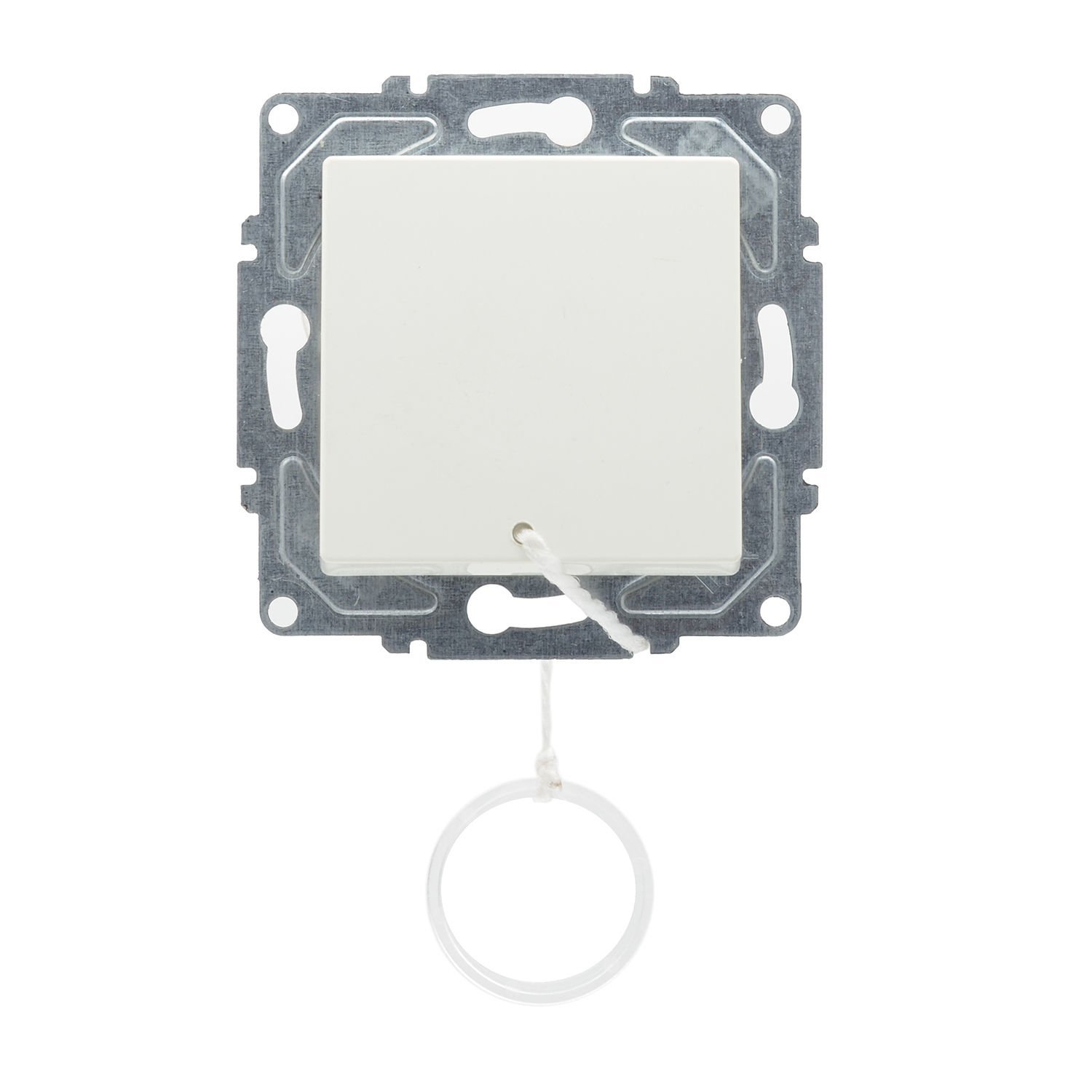 Günsan Eqona Beyaz Vidalı İpli Acil Uyarı Anahtarı - 10AX 250V - Görsel 2