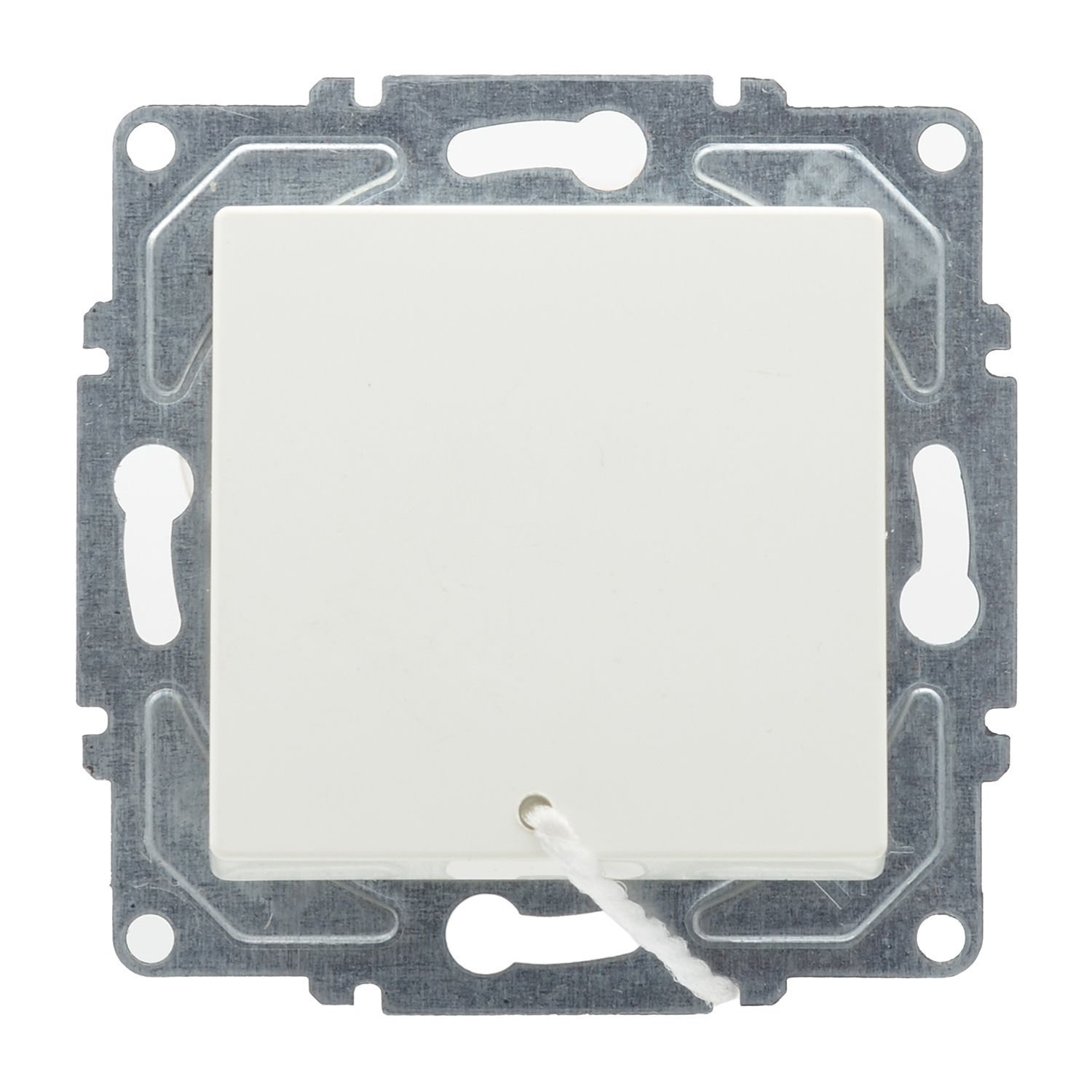 Günsan Eqona Beyaz Vidalı İpli Acil Uyarı Anahtarı - 10AX 250V