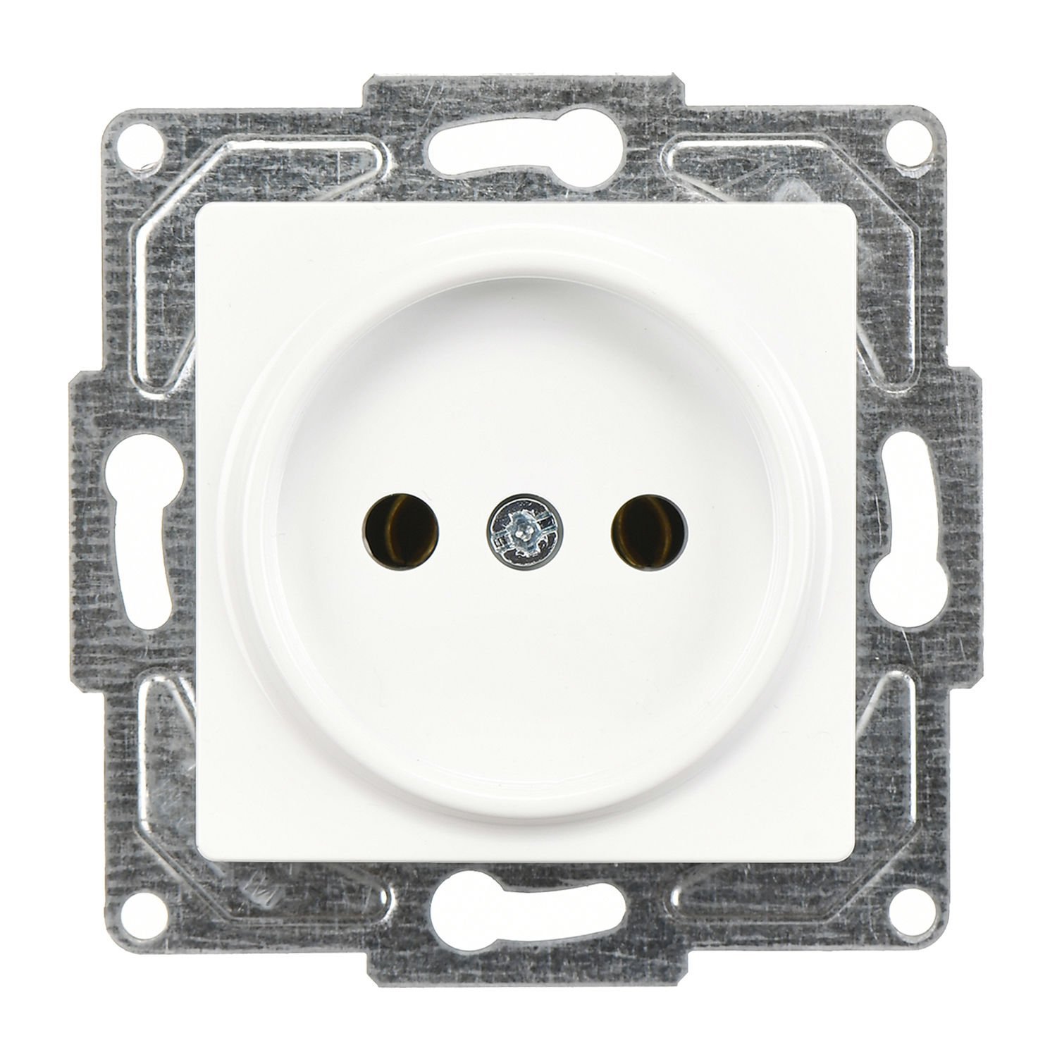 Günsan Eqona Beyaz Priz - Vidalı