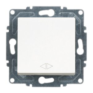 Günsan Eqona Beyaz Klipsli Permütatör Ara Vavien Anahtar - 10AX 250V