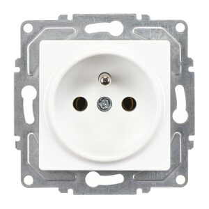 Günsan Eqona Beyaz UPS Priz - 16A 250V - Klipsli