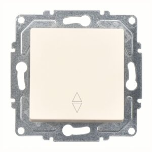 Günsan Eqona Krem Vidalı Vavien Anahtar - 10AX 250V