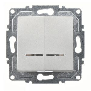 Günsan Eqona Gümüş Vidalı Eqona Işıklı Komütatör