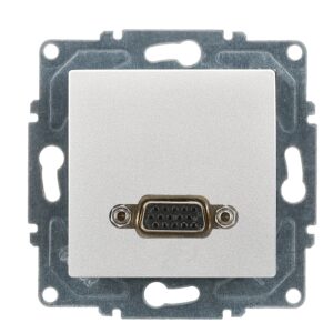 Günsan Eqona Gümüş Vidalı VGA Prizi