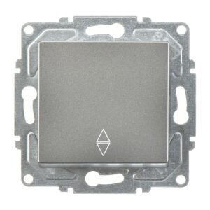 Günsan Eqona Füme Vidalı Vavien Anahtar - 10AX 250V