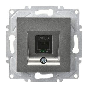 Günsan Eqona Füme Nümeris Telefon Prizi (Cat3)