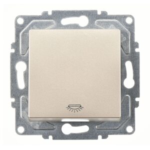 Günsan Eqona Metalik Bej Vidalı Liht - 10AX 250V