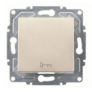 Günsan Eqona Metalik Bej Klipsli Kapı Otomatiği 10AX 250V