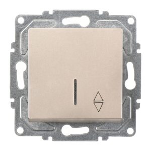 Günsan Eqona Metalik Bej Klipsli Eqona Işıklı Vavien Anahtar