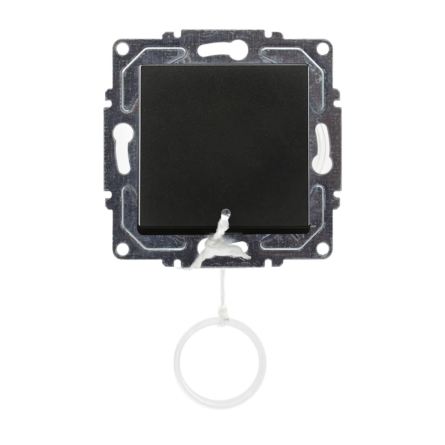 Günsan Eqona Metalik Siyah Vidalı İpli Acil Uyarı Anahtarı - Görsel 2