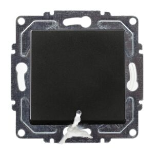 Günsan Eqona Metalik Siyah Vidalı İpli Acil Uyarı Anahtarı