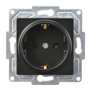 Günsan Eqona Mocha Çocuk Korumalı Topraklı Priz - 16A 250V - Klipsli